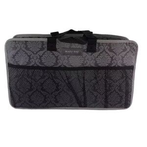 Mary Kay Black and Gray Damask Bag